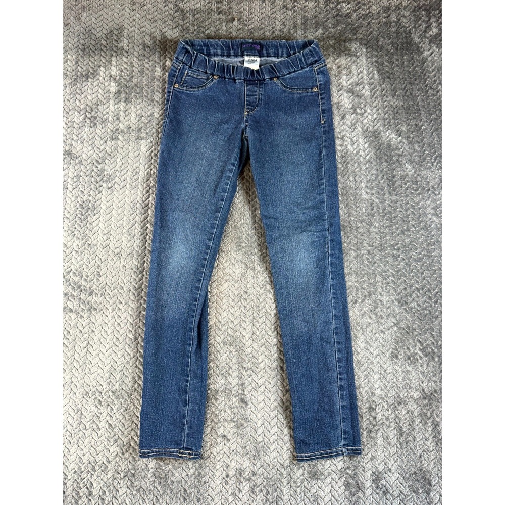Levi's Jegging Jeans Girls 12 Blue Denim Cotton Stretch Low Rise Elastic Waist